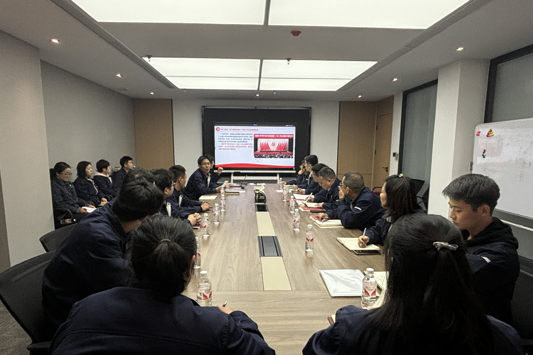 欧中科技党建资讯 | 欧中科技党总支扎实开展深入贯彻中央八项规定精神学习教育