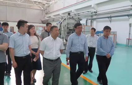 工信部原材料工业司苗治军副司长一行莅临欧中科技调研指导